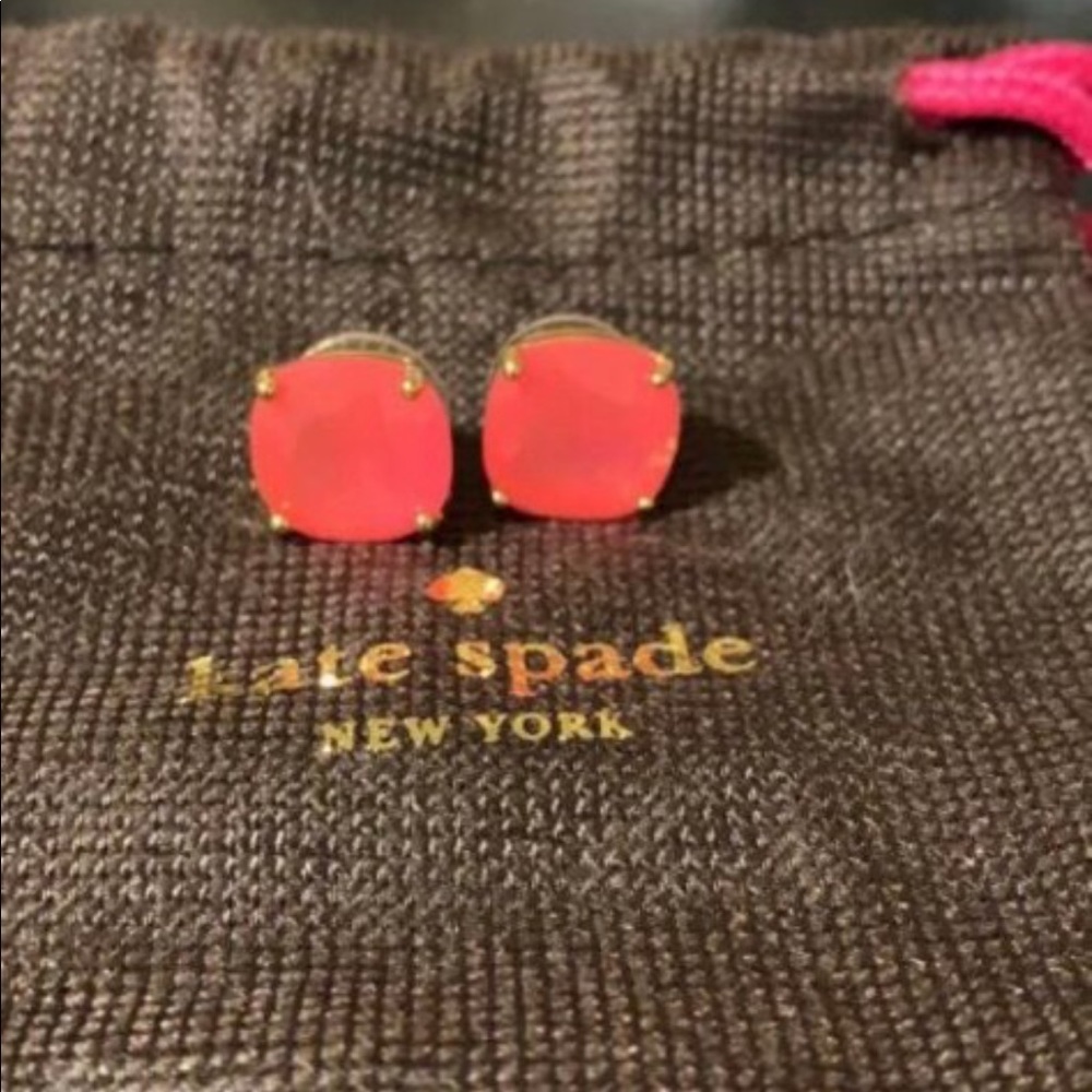 Square stud Kate spade earrings